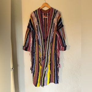 Anthropologie dreamer striped duster